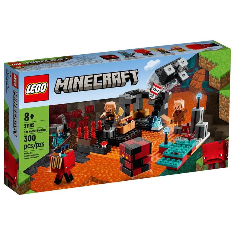 Lego Minecraft 21185 - O Portal do Nether 300 Peças - Brinquedos